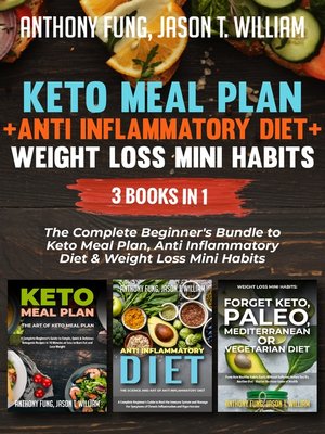 cover image of Keto Meal Plan + Anti Inflammatory Diet + Weight Loss Mini Habits